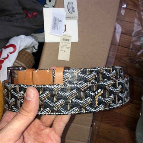 goyard men's belt retail price|Goyard men's belt.